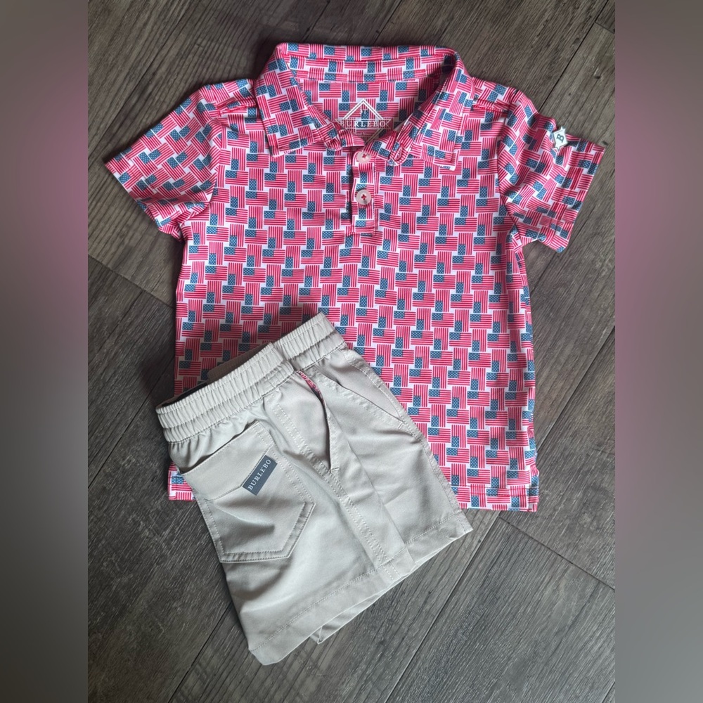 Burlebo 3T Boy Patriotic Set